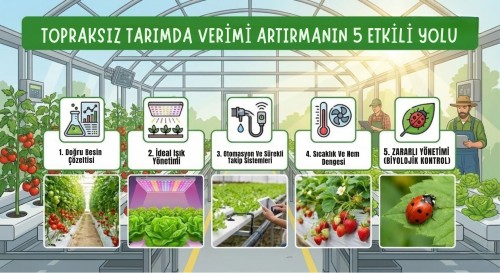 Topraksız Tarımda Verimi Artırmanın 5 Etkili Yolu