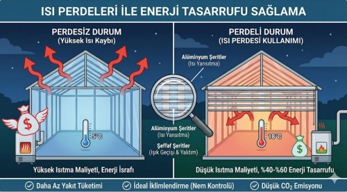 Isı Perdeleri ile Enerji Tasarrufu Sağlama