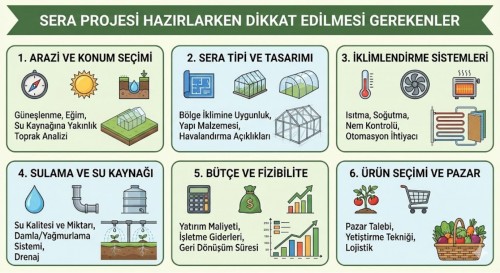 Sera Projesi Hazırlarken Dikkat Edilmesi Gerekenler