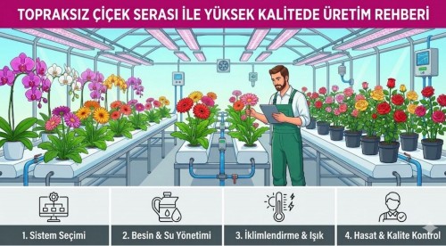Topraksız Çiçek Serası ile Yüksek Kalitede Üretim Rehberi