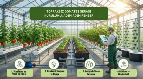 Topraksız Domates Serası Nasıl Kurulur?