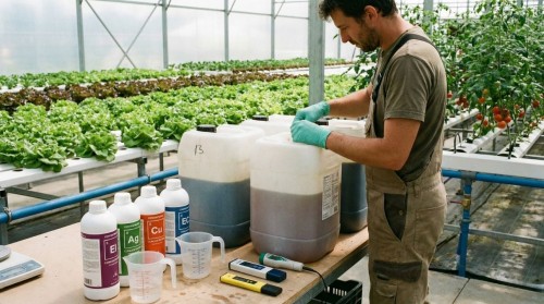 Nutrient Solutions Used in Hydroponic Farming