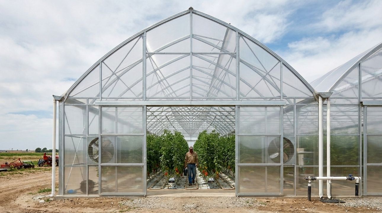  Modern Gothic Greenhouses: Durability and High Productivity 