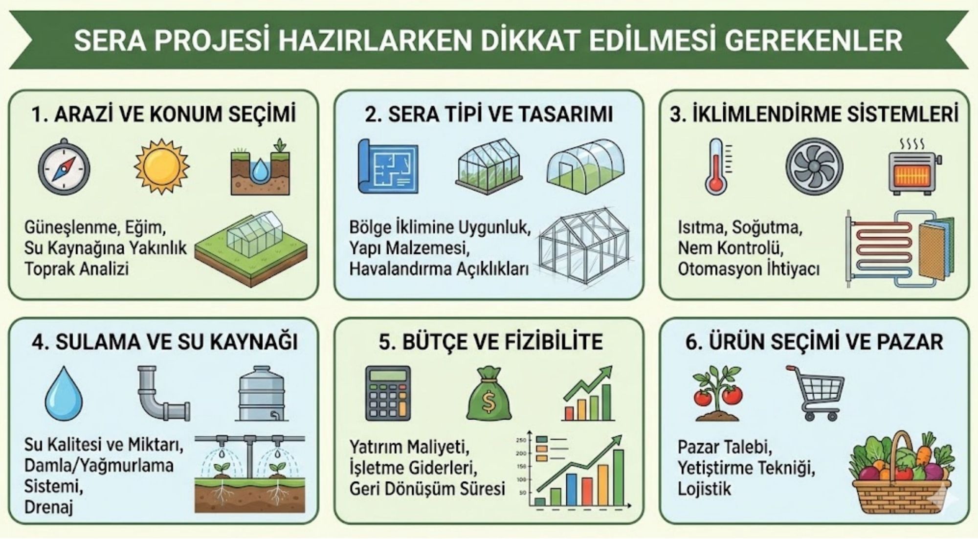  Sera Projesi Hazırlarken Dikkat Edilmesi Gerekenler 