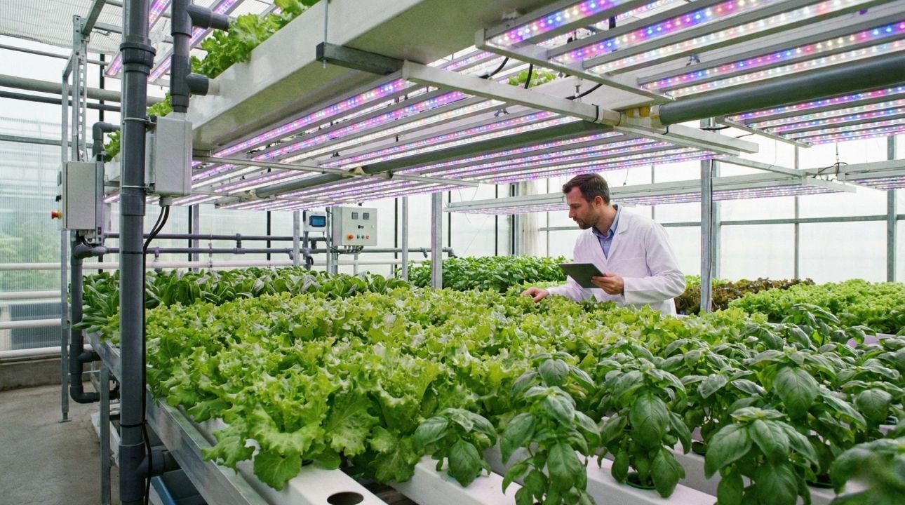 Lighting Selection and LED Systems in Hydroponic Farming 