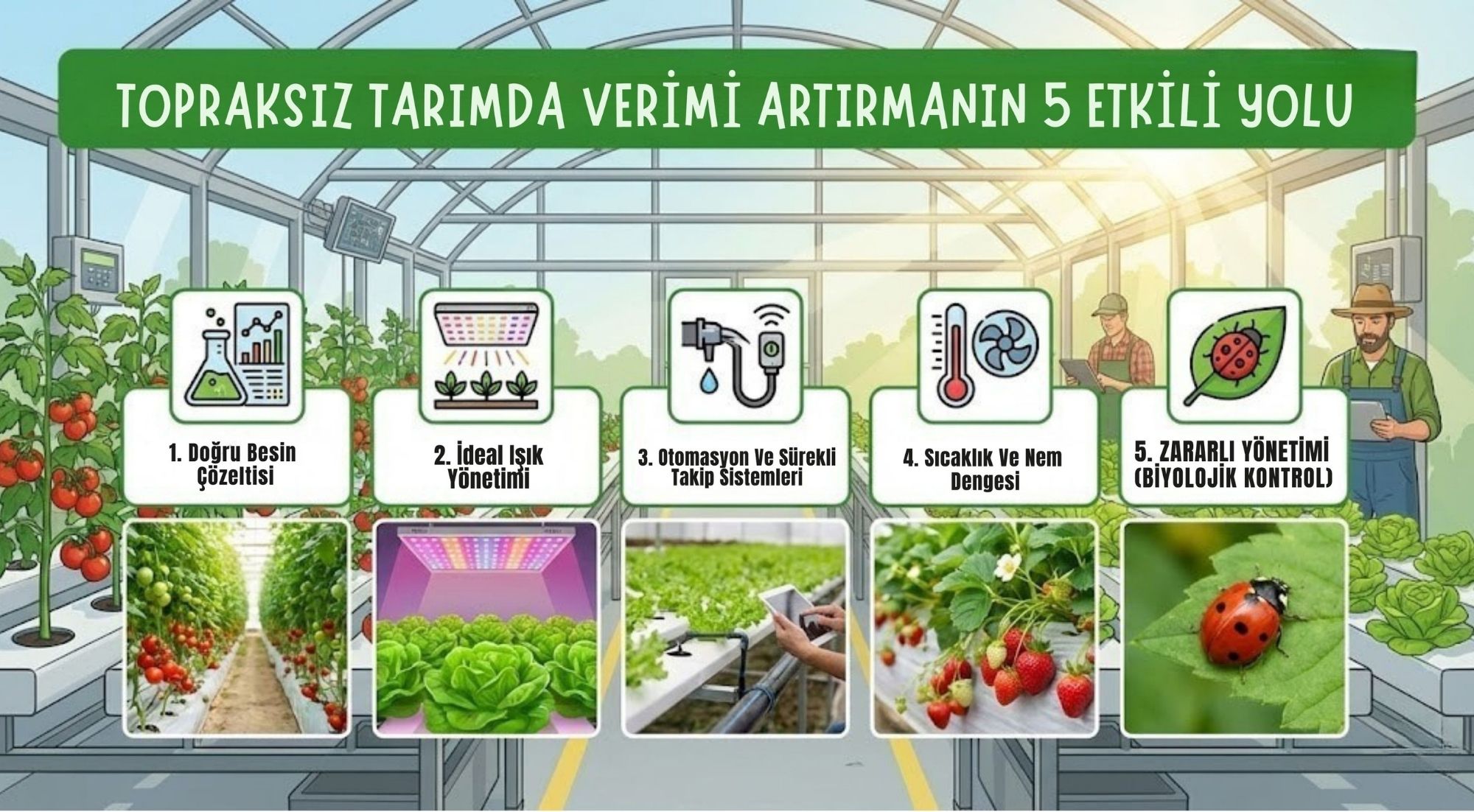  5 Effective Ways to Increase Yield in Hydroponic Farming 