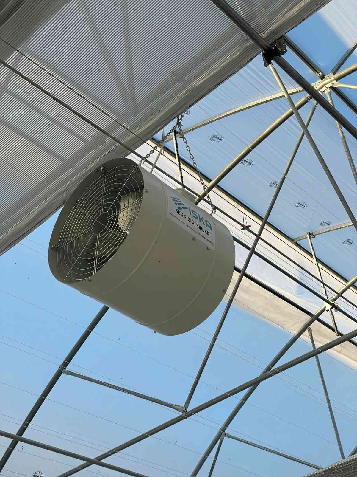 Sera Havalandırma Fanı - Sirkülasyon ve Egzoz Fan Sistemleri